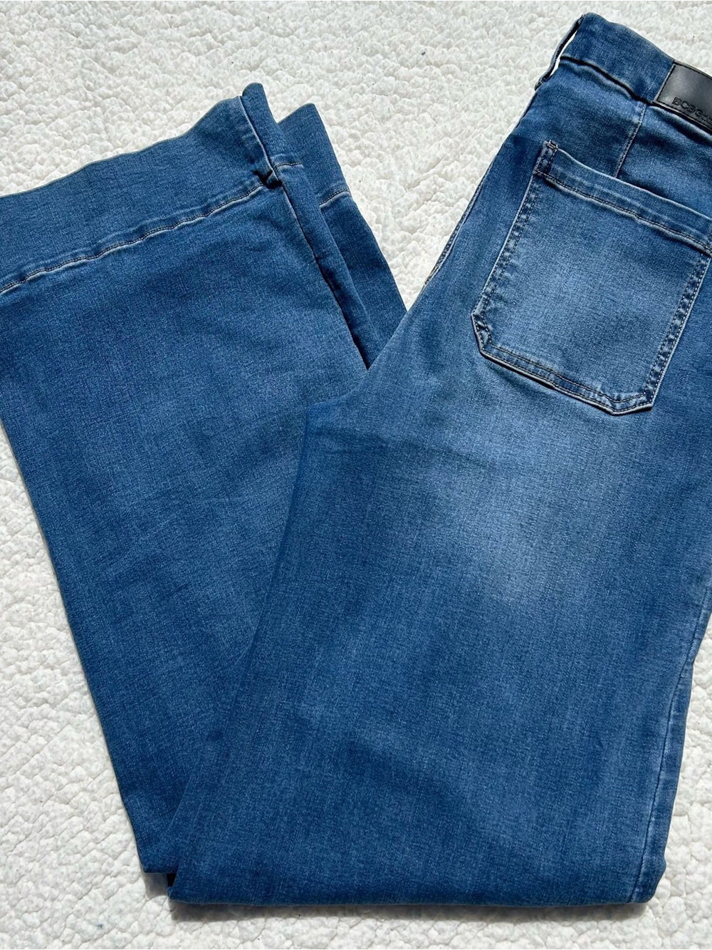 BCBG Generation Women’s High Rise Wide Leg Jeans